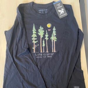 Life Is Good long sleeve Tshirt
